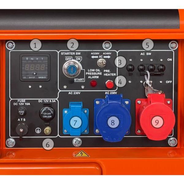 Unicraft Synchron-Stromerzeuger PG-D 60 TEA-S HC